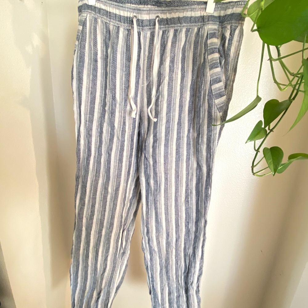 Linen Wide Leg Pants
